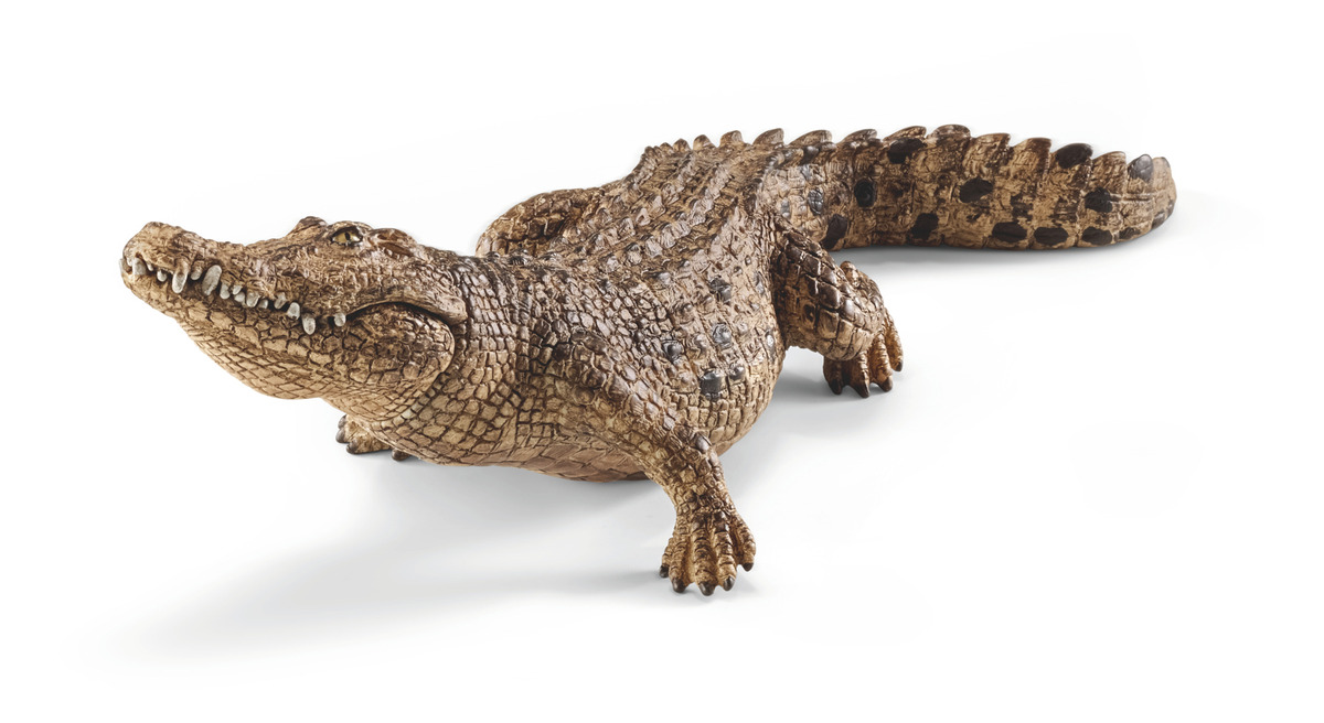 Figura Tigre Cocodrilo Coleccionable Selva Schleich Trex