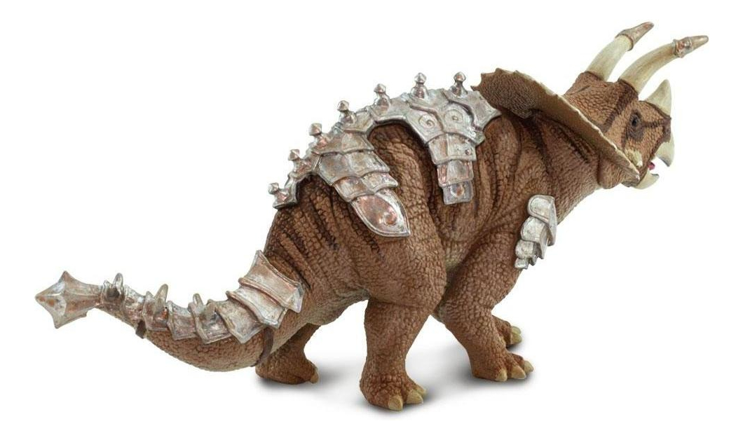 Triceratops Armored Dinosaurio Blindado Safari Muñeco Trex