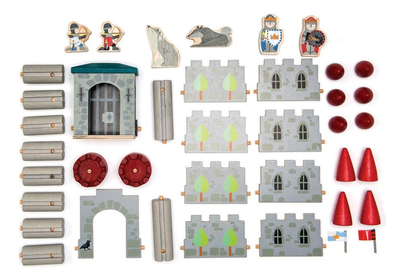 Tender Leaf Toys Castillo De Lobo Niños Juguete Infantil Tx®
