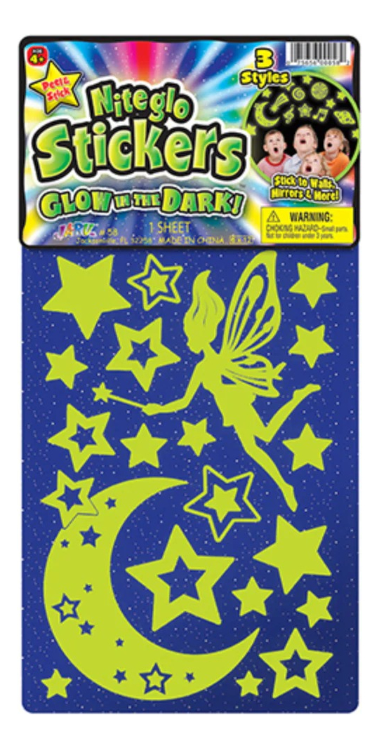 Sticker Brillan Oscuridad Fluorecentes Decoracion Pegatinas