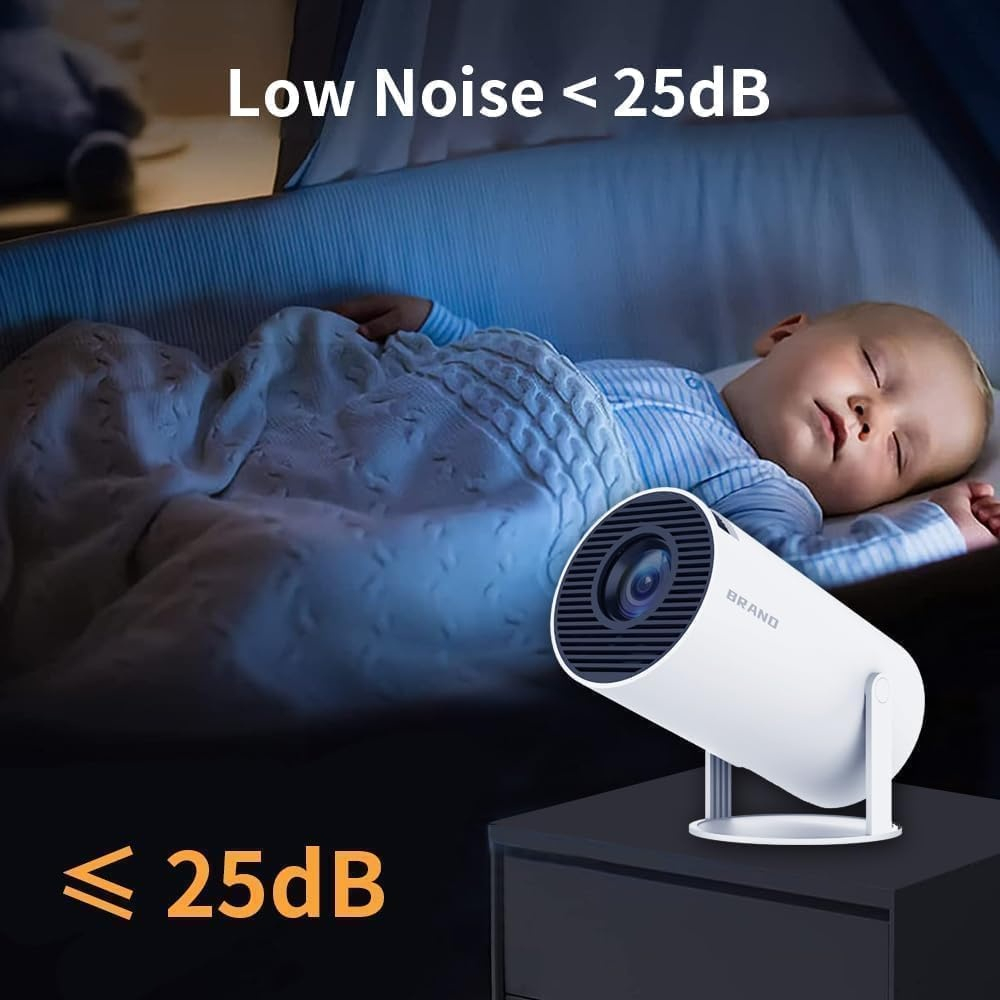 Proyector Android 11 Hd Hy300 Blanco 720p 8 Gb 1 Ram Trex