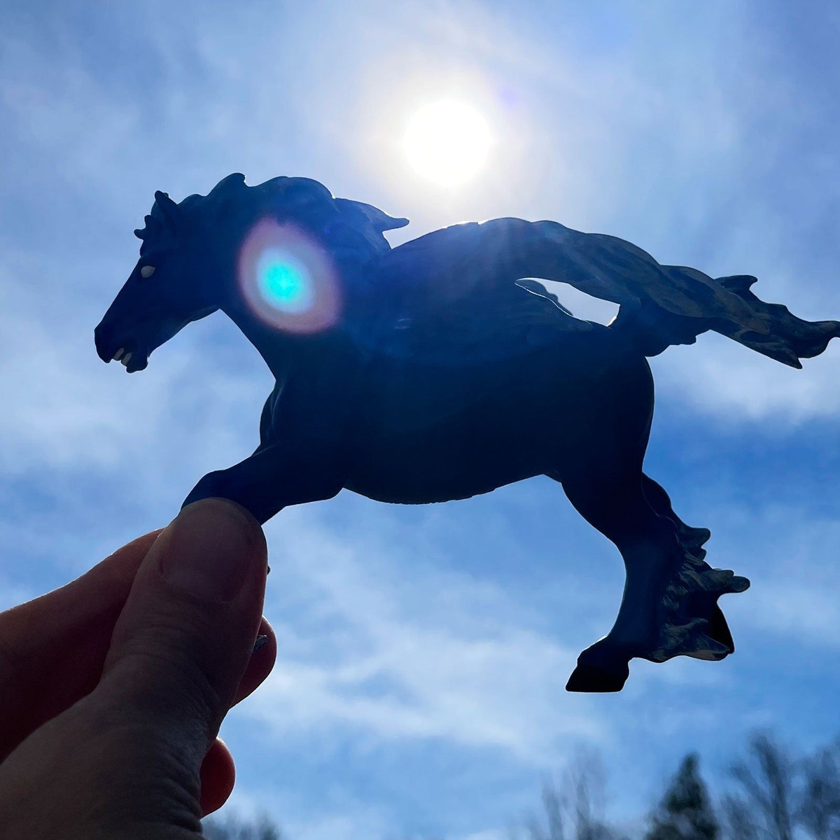 Figura Safari Pyrois Caballo Mitología Griega Juguete Trex