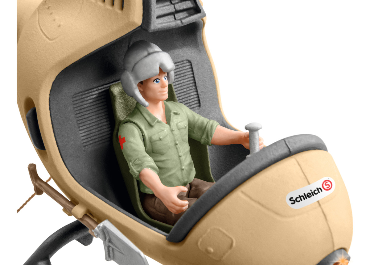 Figura Helicoptero Salvamento Animal +acc Wild Life Schleich