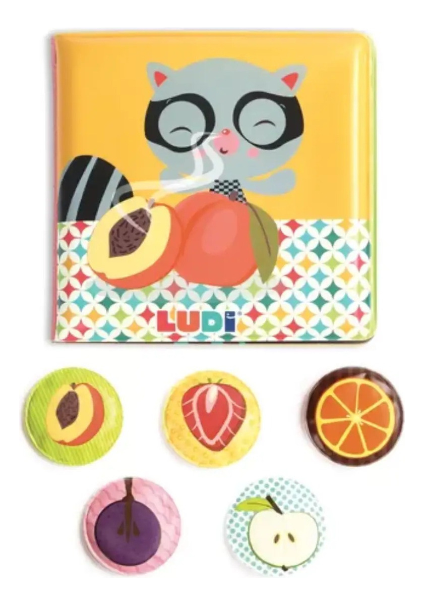 Libro Didáctico Sensorial Bebes Olores Infantil Ludi Trex