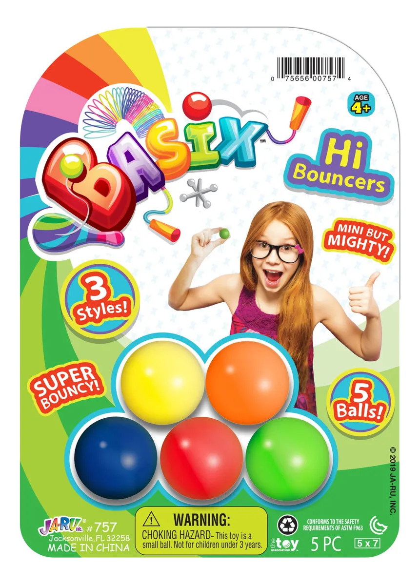 Pack X12 Paquete Pelotas Saltarinas P/ Sorpresitas Piñata Y+