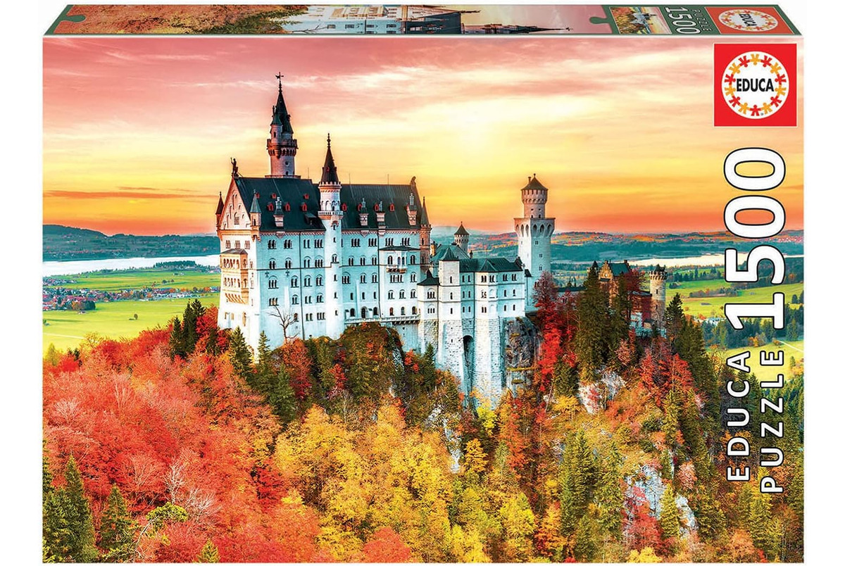 Puzzle Rompecabeza Otoño En Alemania 1500 Piezas Educa Trex