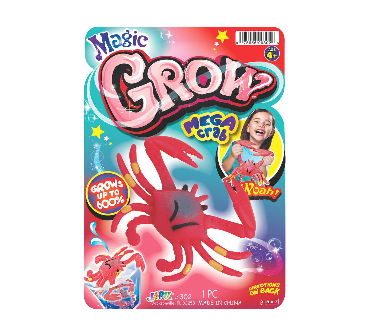 Animales Magicos Grow Crecen En Agua 600% Ja-ru Calidad Trex