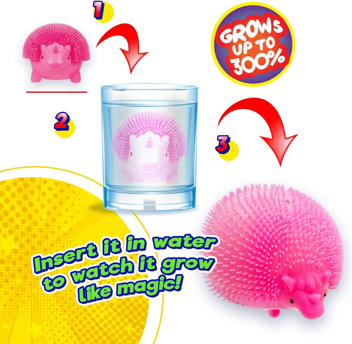Super Pet Crecen En Agua Grow Ja Ru Tiktok Colores Trex