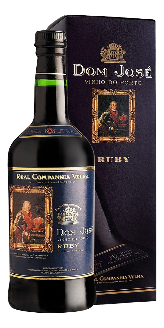 X12 Vino Dom José Oporto Ruby 750 Ml Real Companhia Velha Tx