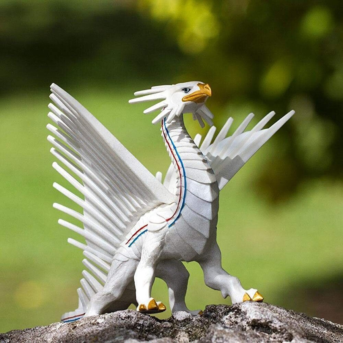 Dragon De Libertad Figura Safari Mitologica Realista Niño Tx