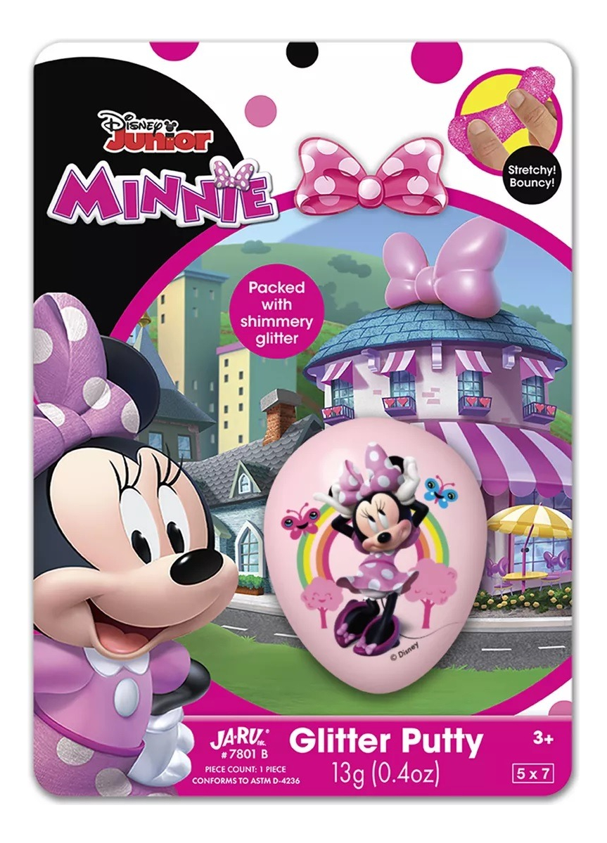 Juego Slime Elástico Antiestres Disney Princesa Mickey Jaru