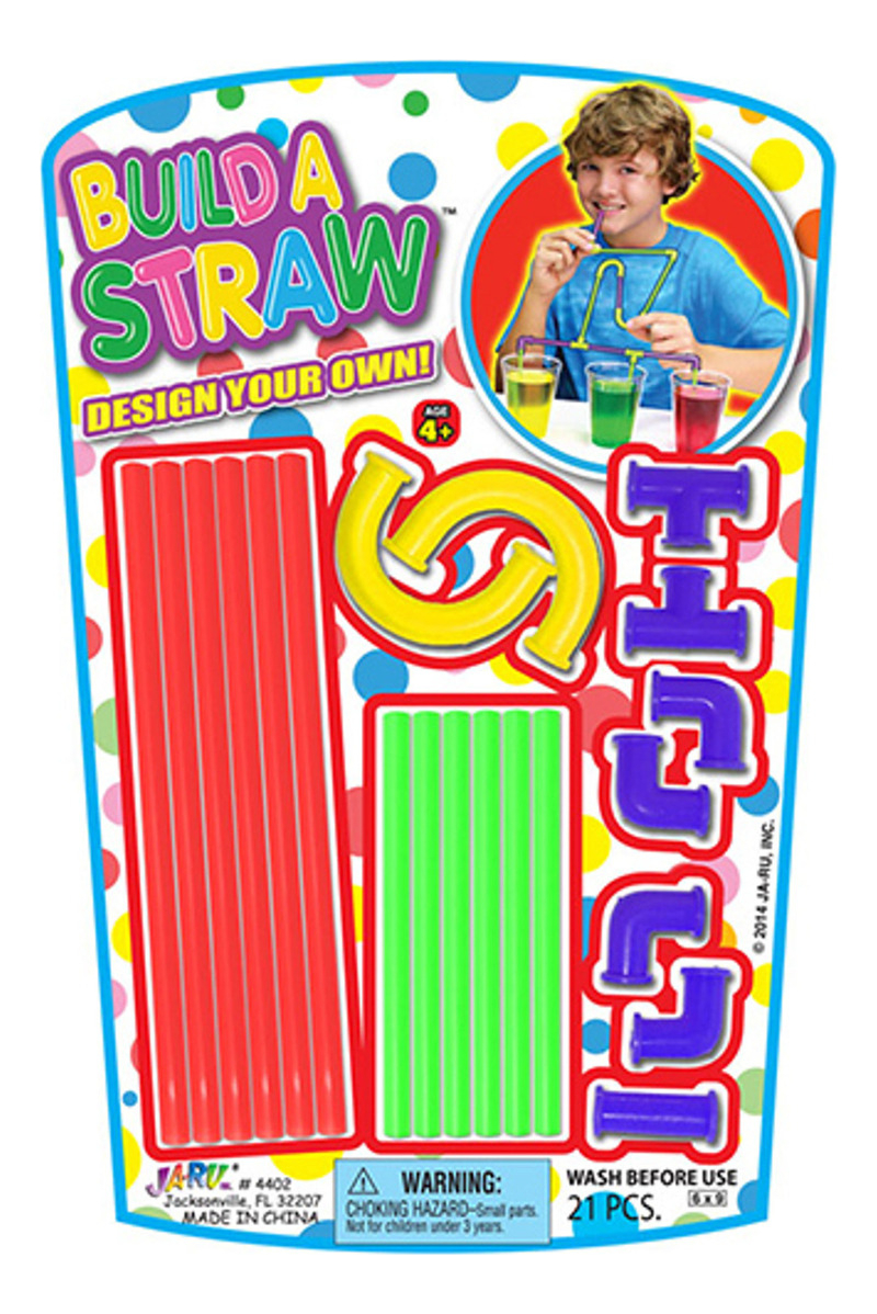 Pajita Sorbito P/ Construir Jaru Diviersion Infantil Juego