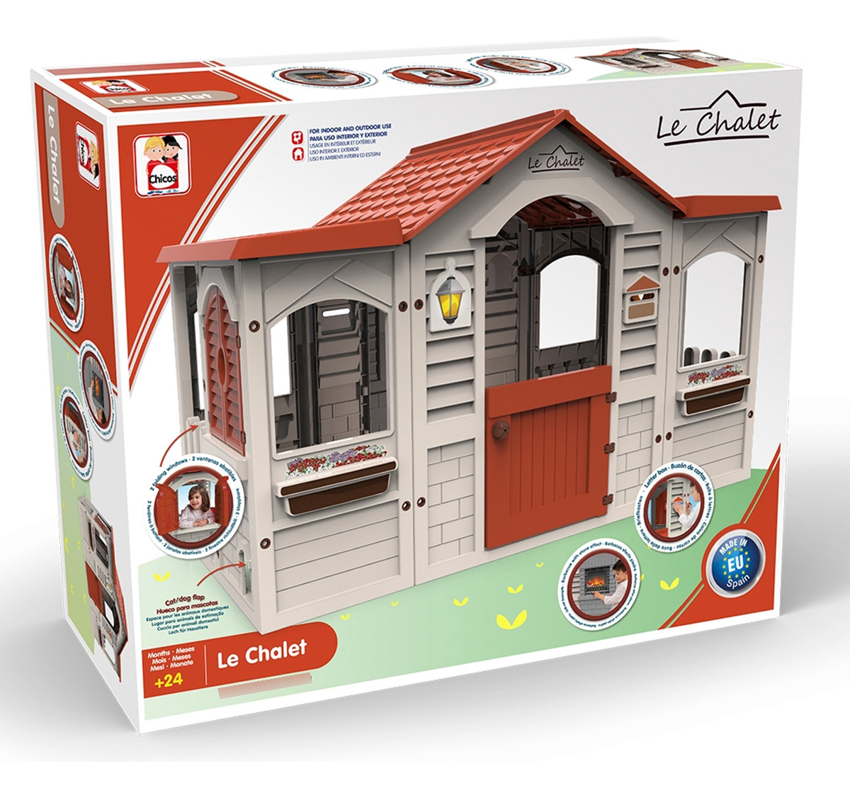 Casa Chalet Casita Infantil Juguete Educa Para Niños Trex