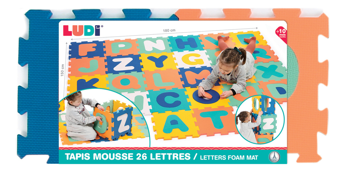 Alfombra Piso Goma Eva Infantil Bebes Ludi Encastrables Trex