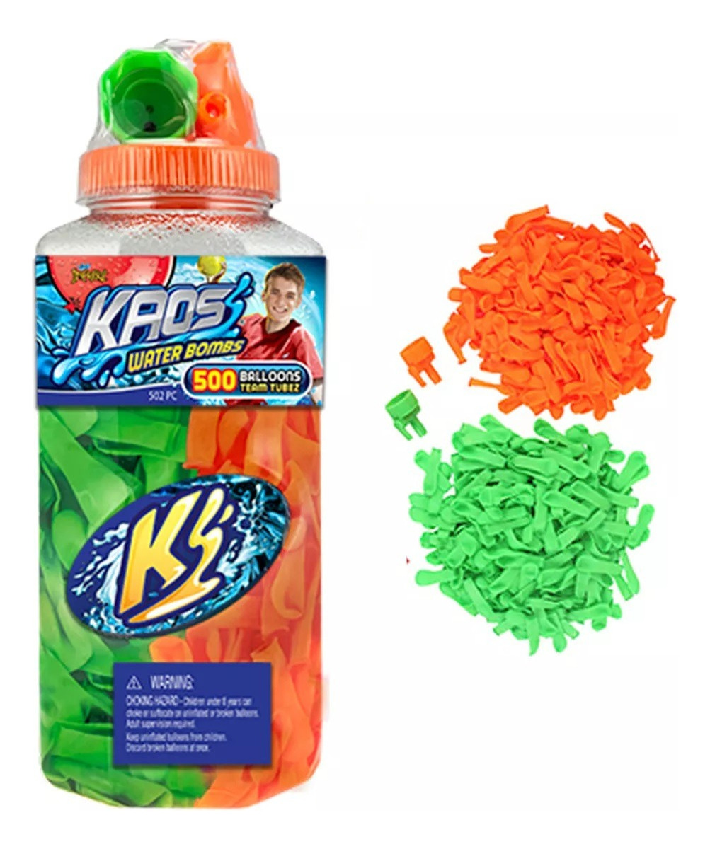 Kit Jaru X500 Bombitas De Agua Globos + Botella + Adaptador