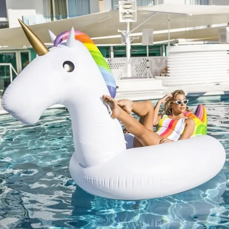 Unicornio Flotador Inflable Piscina Pileta Essential Xl Tx