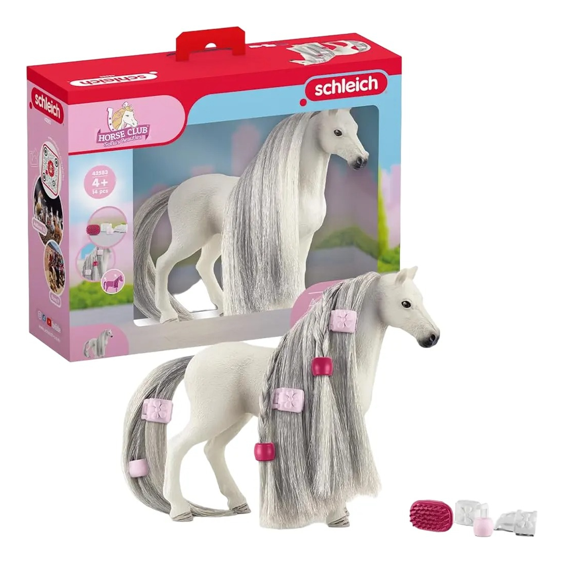 Figura Caballo De Belleza 42583 14 Pcs 42583 Schleich Trex