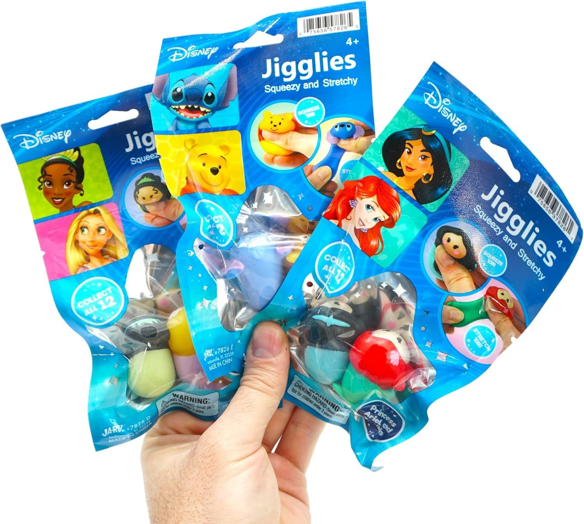 Set Disney 2x Jiggly Fidget Squishy Kawaii Jaru Tiktok Tx