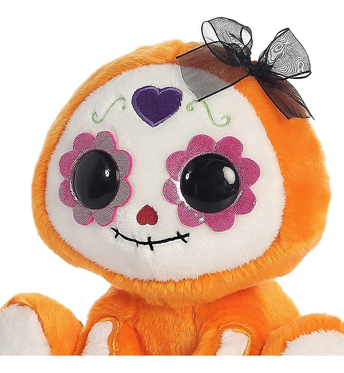 Dotd Naranja Peluche Aurora Suave Felpa Tierno Calidad Trex