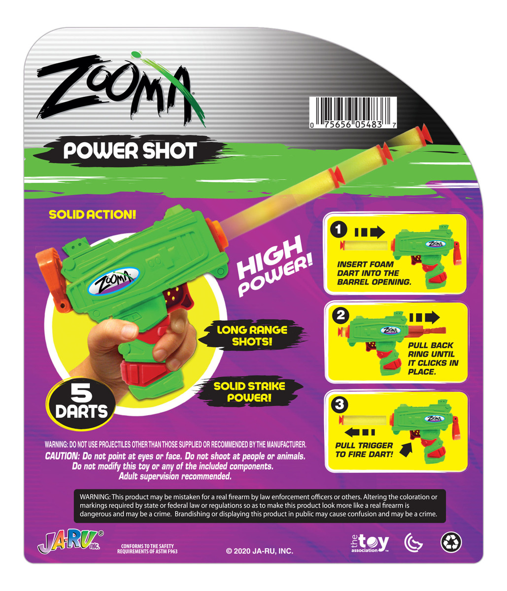 Mini Pistola Juguete Arma Dardos Power Shot Tiktok Jaru Tx
