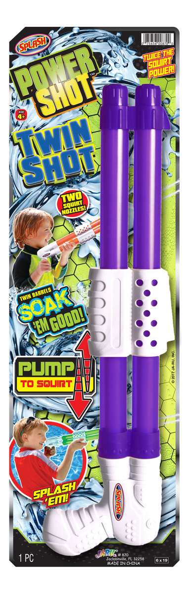 Escopeta Pistola Agua Power Shot Splash Infantil Ja Ru Trex