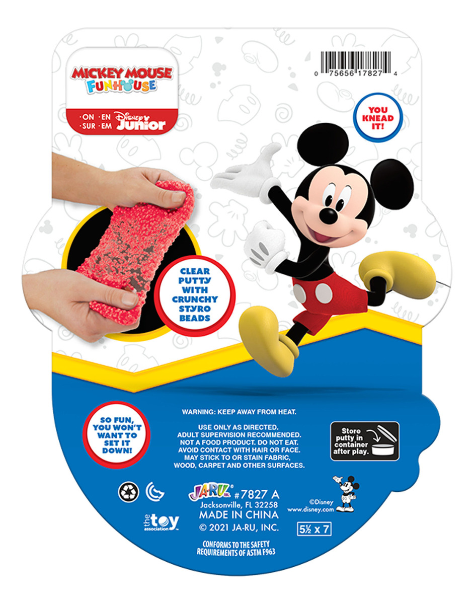 Amansaloco Antiestres Disney Mickey Minnie Jaru Fidget Toy