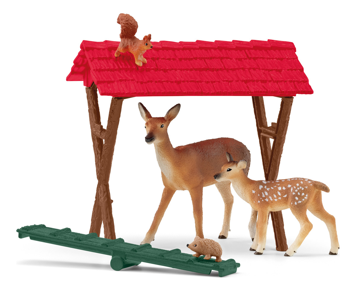 Muñeco Figura Animales Del Bosque Coleccionable Infantil Trx