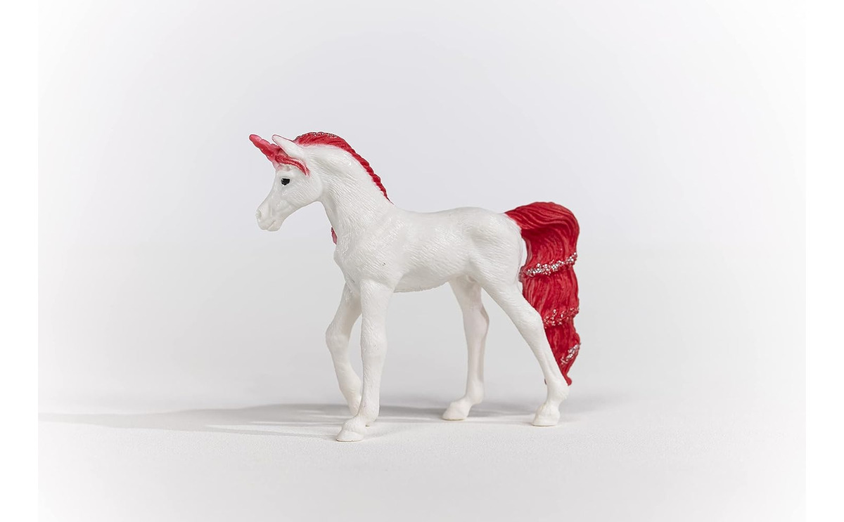 Figura Unicornio Candy Cane Bayala Schleich Caballo Trex
