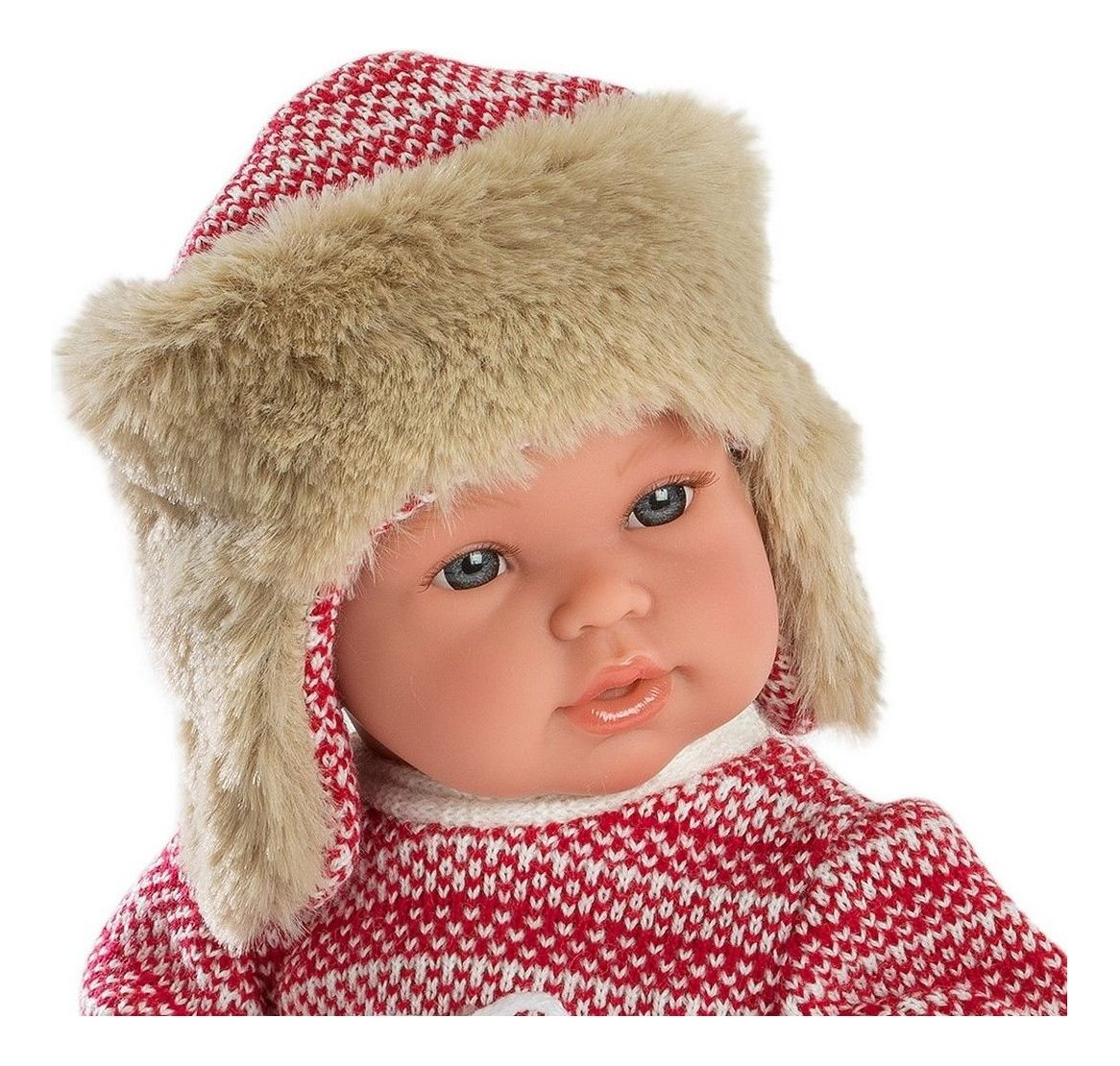 Muñeca Llorens Bebe Recién Nacido Lloron Invierno Niñas Trex