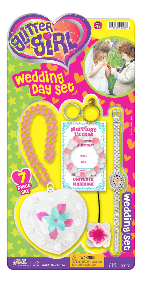 Juego De Rol Set De Casamiento Matrimonio Anillos Ja-ru Boda