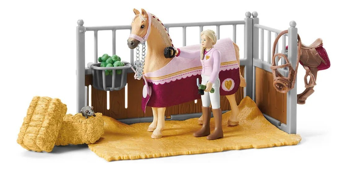 Establo Torneo Caballos Amistad Schleich Juguete Niño Trex