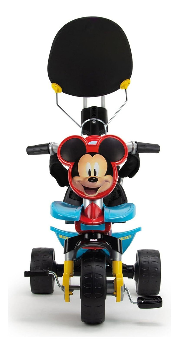 Triciclo Cochecito Evolutivo Mickey Mouse Injusa Infantil Tx
