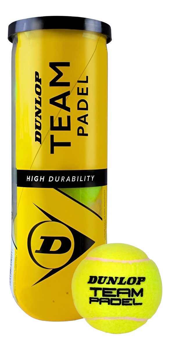 Pelotas De Padel Dunlop Team Padel High Durability X 3 Trex