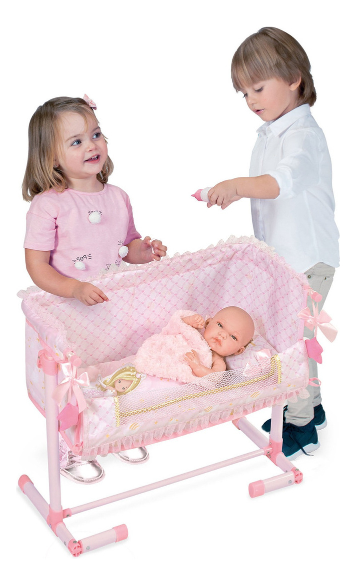 Cuna Colecho De Cuevas María Princesa Muñeca Jugete Bebé Tx