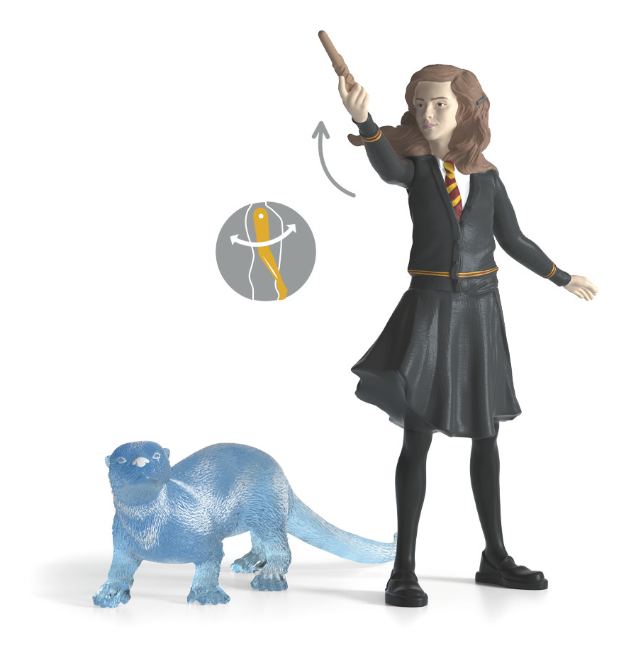 Set Figuras Harry Potter Hermione & Patronus Schleich Trex