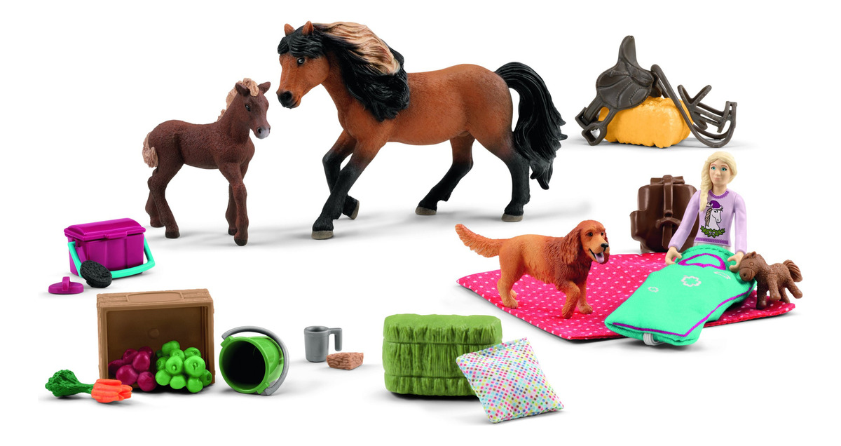 Set Figuras + Acc Calendario Adviento Caballos Schleich Tx