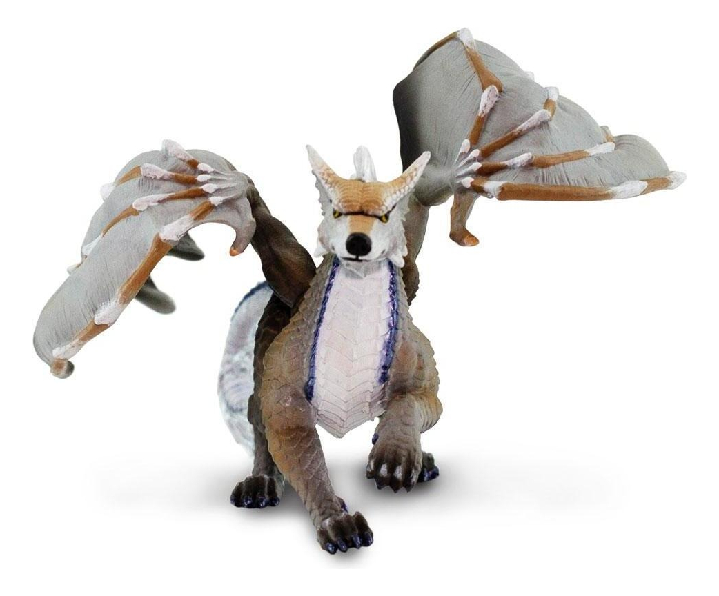 Dragon Lobo Figura Safari Mitologico Muñeco Colección Trex