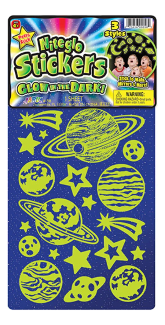 Sticker Brillan Oscuridad Fluorecentes Decoracion Pegatinas