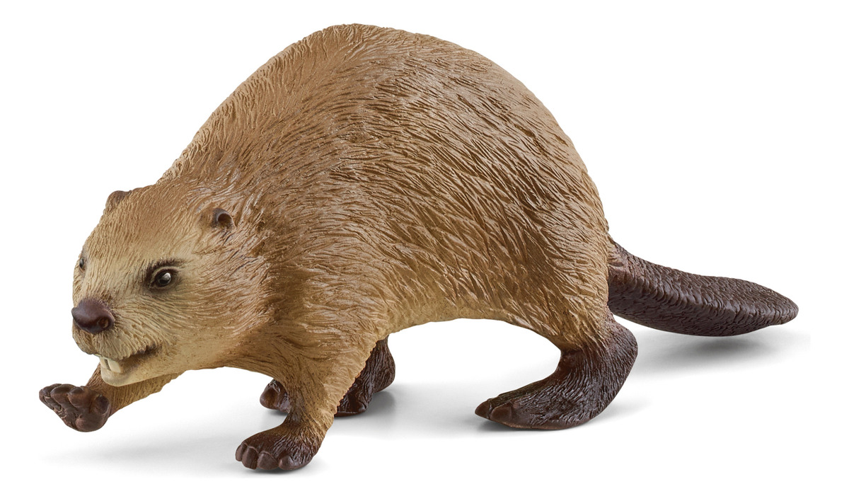 Figura Castor Salvaje Schleich Wild Life Realista Trex