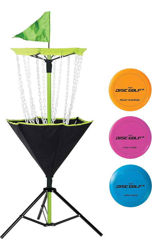 Franklin Discos De Golf Frisbee + Arco Target C/ Cadenas Tx