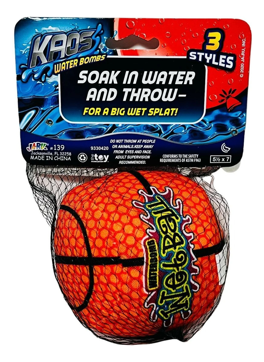 Pelota Absorbente Agua Niños Juego Playa Arena Ja Ru Kaos Tx