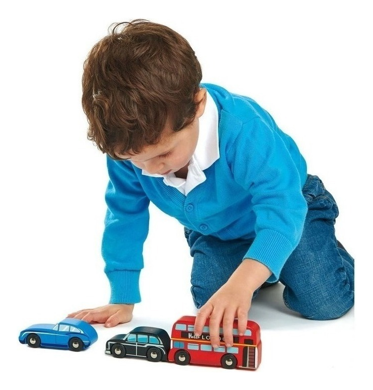Tender Leaf Toys Set De Autos Londres Juguetes Madera Niños®