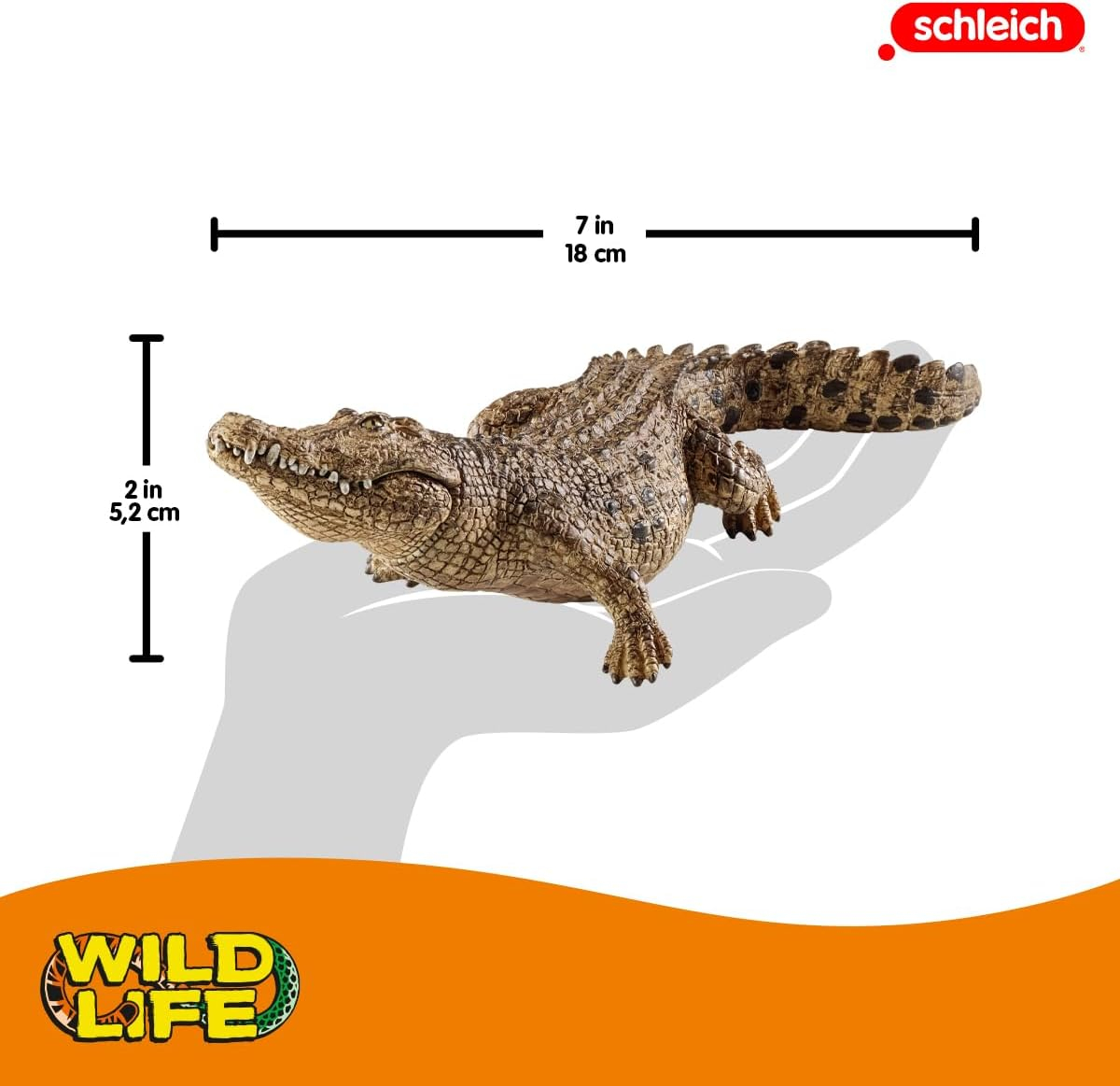 Figura Tigre Cocodrilo Coleccionable Selva Schleich Trex