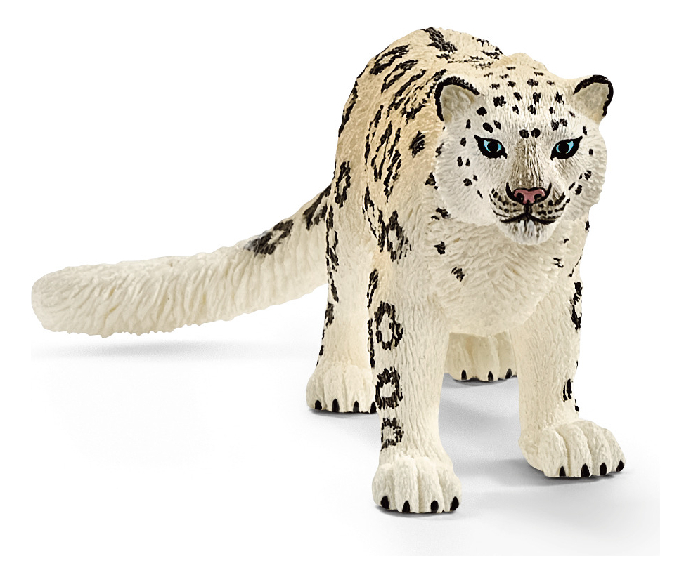 Figura Leopardo De Las Nieves Schleich Wild Life Realista Tx