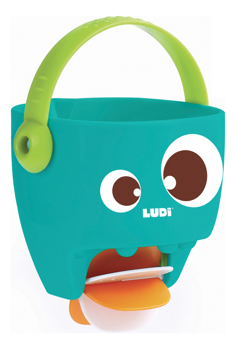 Juguete De Agua Balde Didactico Bebe Piscina Baño Ludi Trex