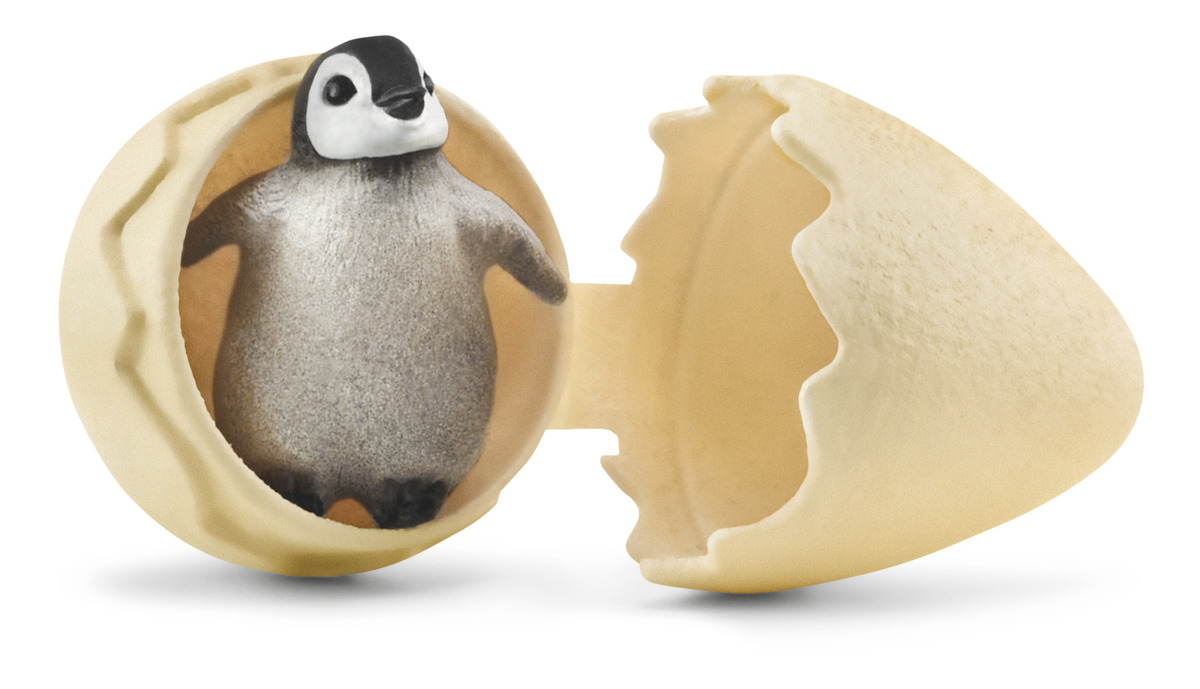 Set Figuras Familia Pingüinos Selva Animal Schleich Tx