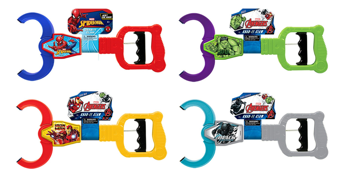 Brazo Extensible Marvel Ja-ru Garra Juguete Niño Diversion