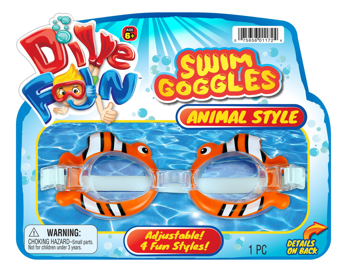 Lentes Natacion Animales Piscina Infantil Ja Ru Calidad Trex