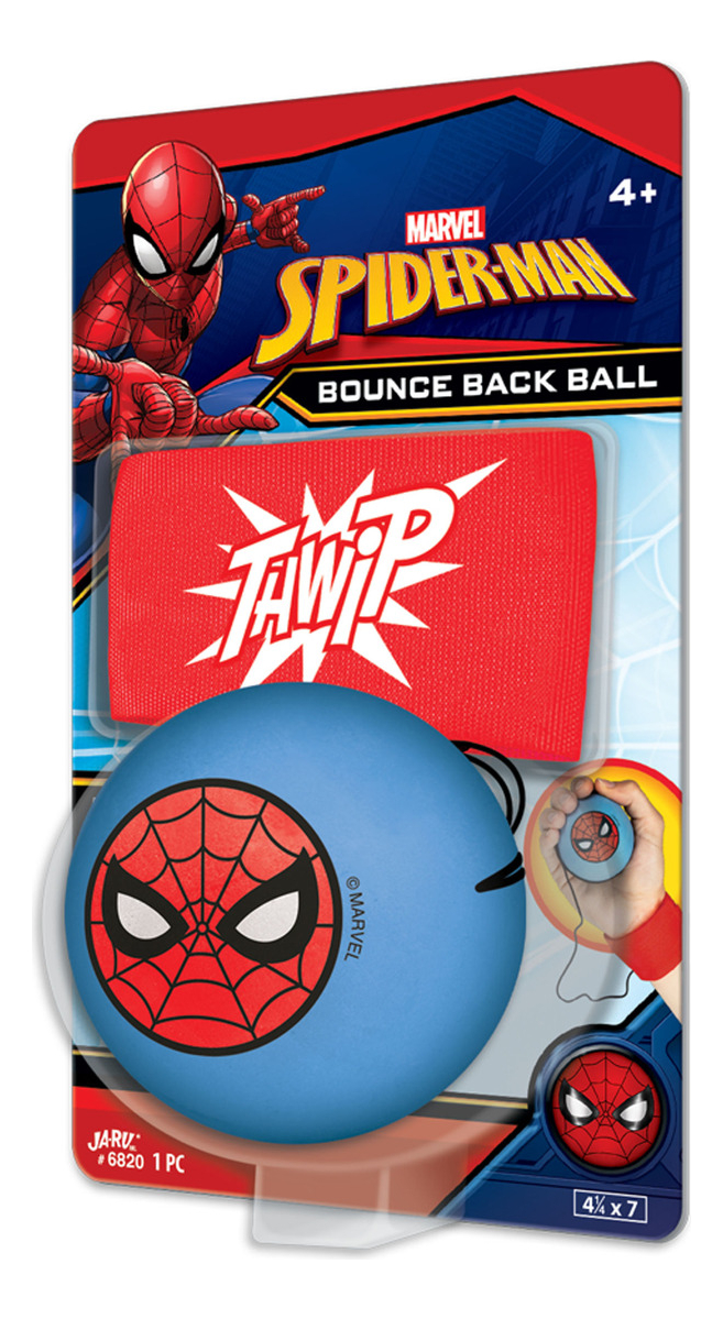 Pelota Goma Marvel Ja-ru Rebota Juegos Didactico Tiktok Trex