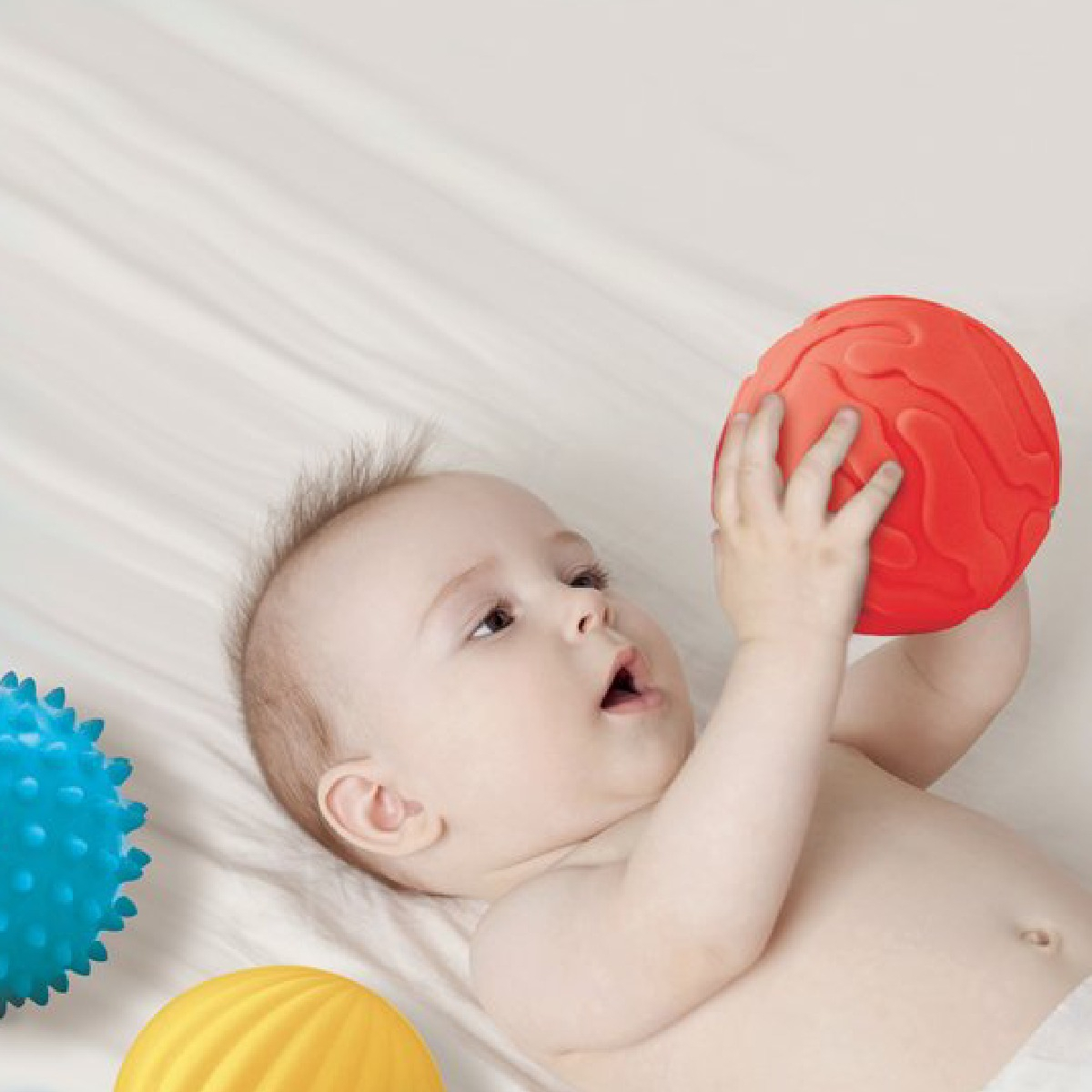 Pelotas Sensoriales Ludi Desarrollo Motriz Para Bebes Trex